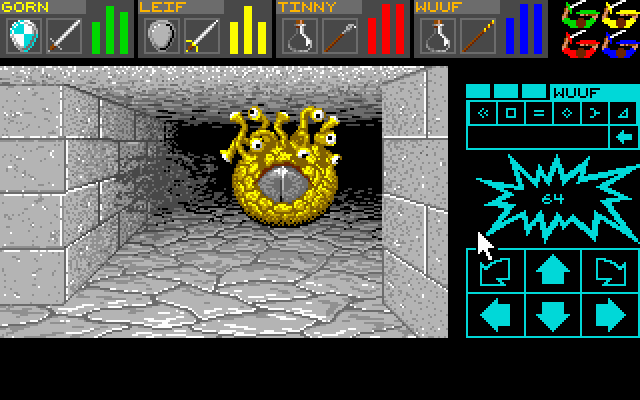 Dungeon Master screenshot 3 for Super Nintendo